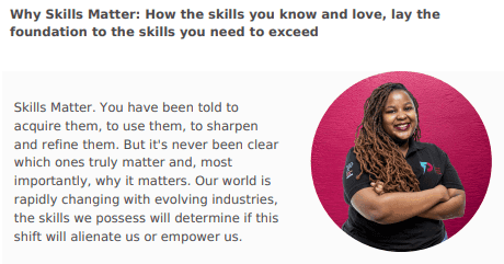 Weekly Digest: Why Skills Matter: How the skills you know and love, lay the foundation to the skills you need to exceed